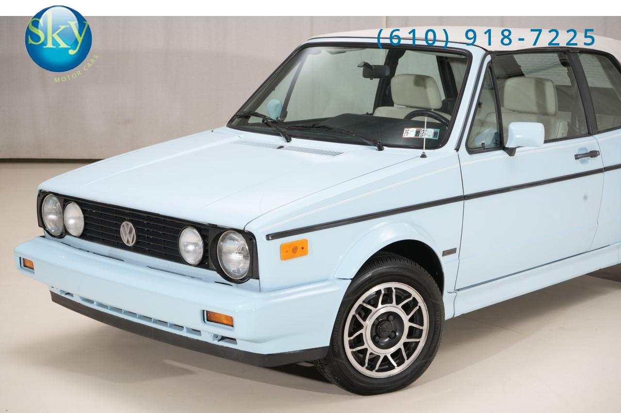 1989 Volkswagen Cabriolet Boutique Edition 1 of 40 Produced West Chester PA
