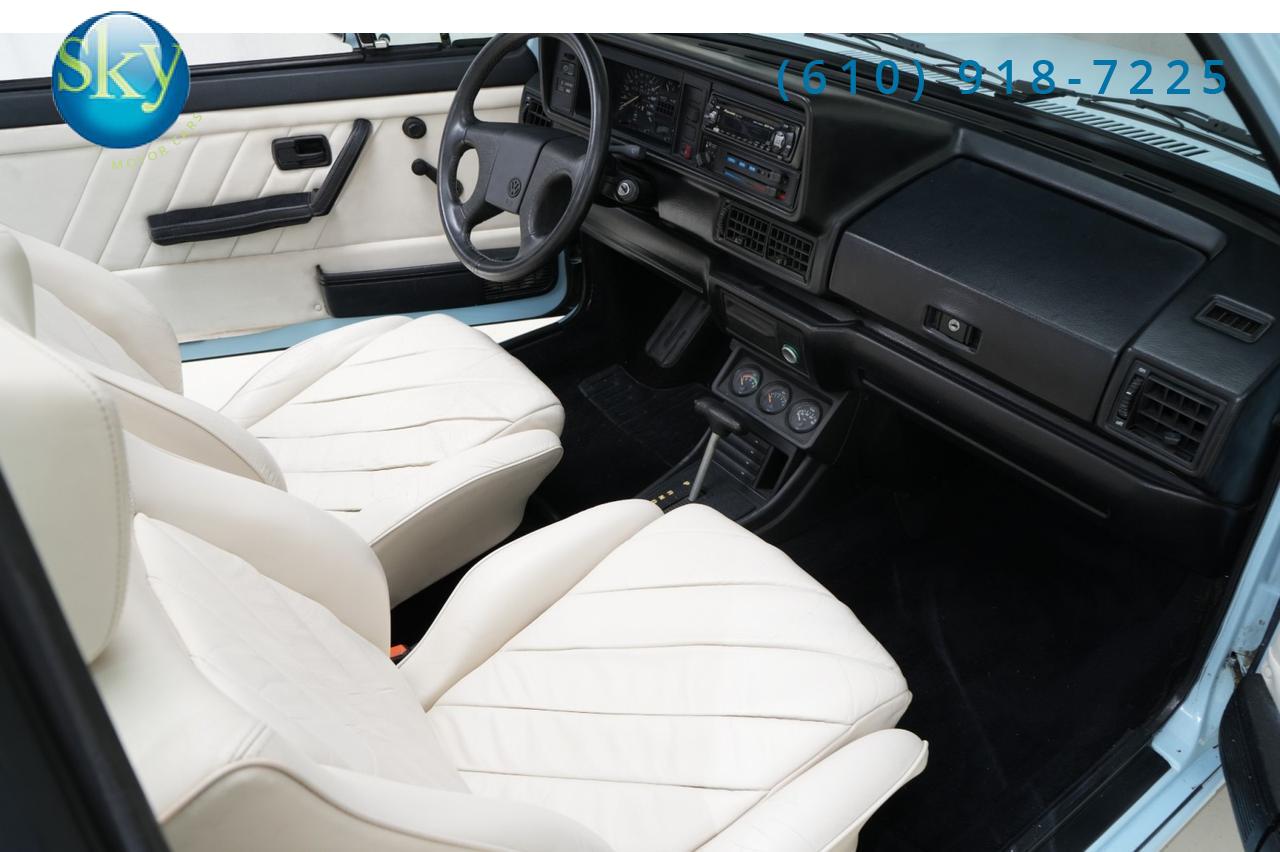 1989 Volkswagen Cabriolet Boutique Edition 1 of 40 Produced West Chester PA