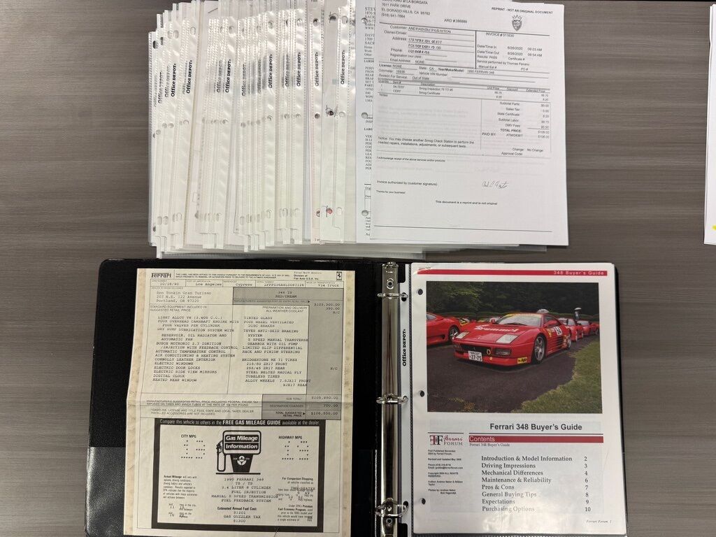 1990 Ferrari 348 T/S Miami FL