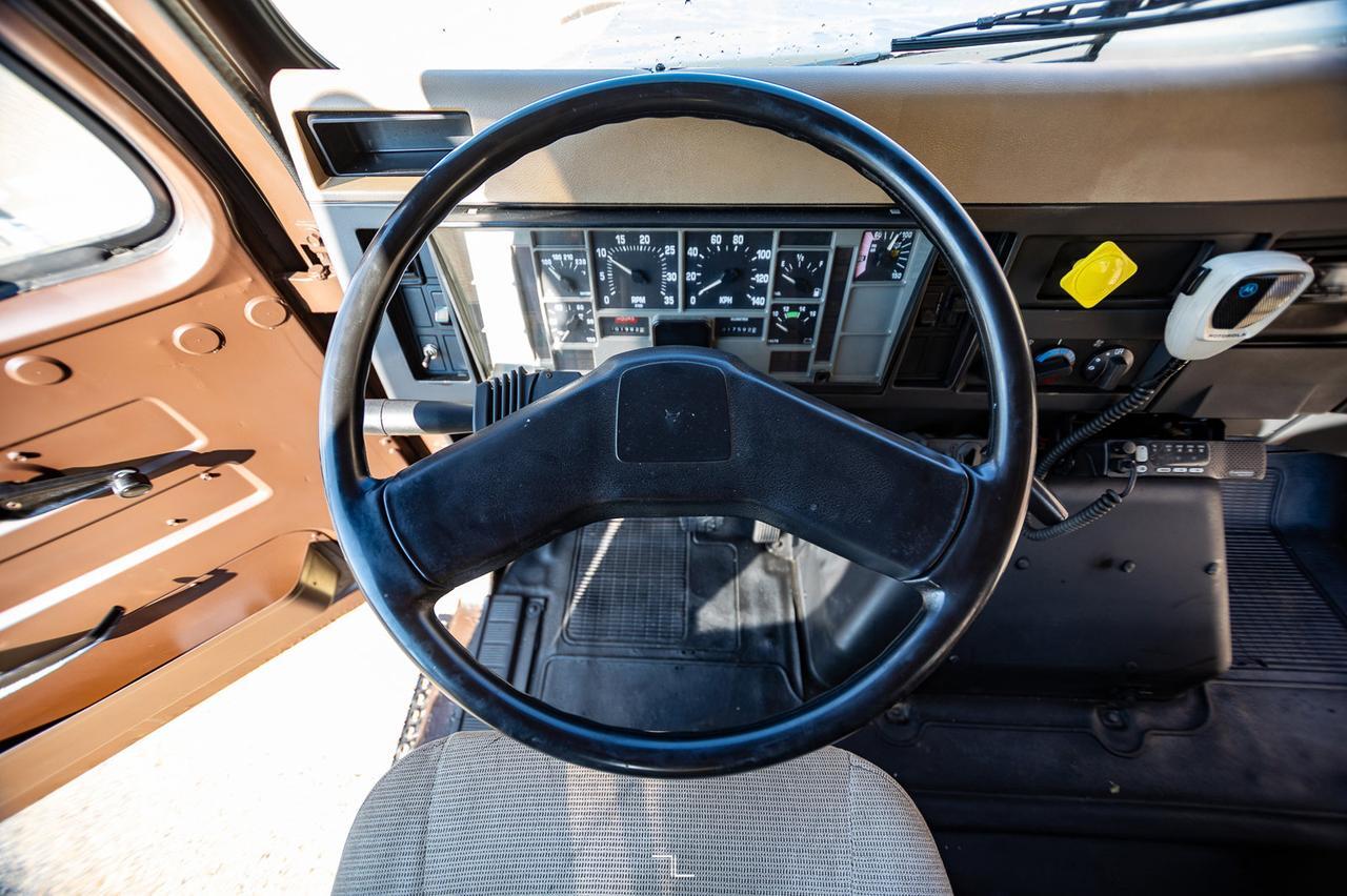 1990 International 4900 Day Cab Water Tank Truck Diesel Red Deer AB