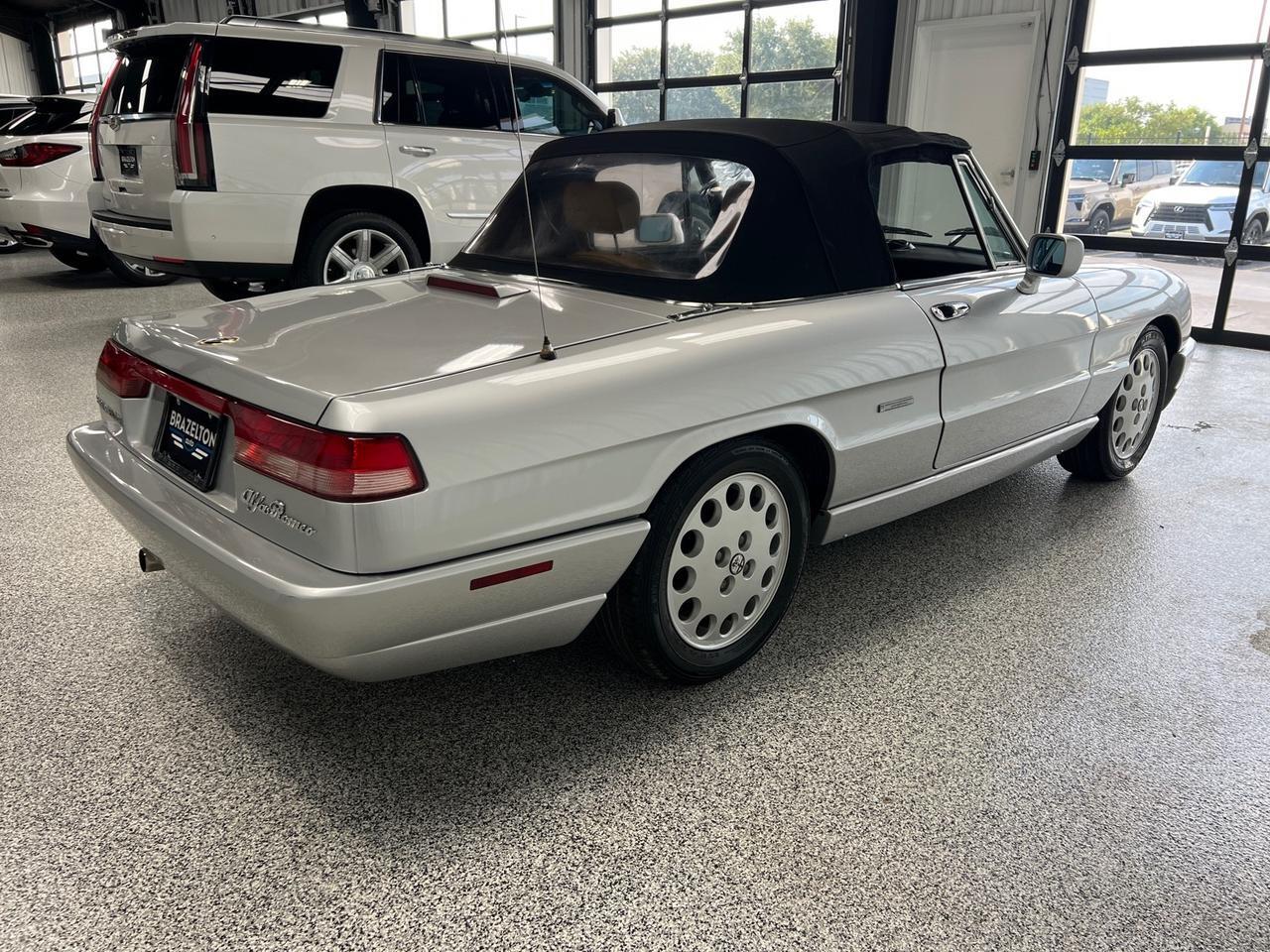 1991 Alfa Romeo Spider Veloce, Hard & Soft Top Convertible Houston TX
