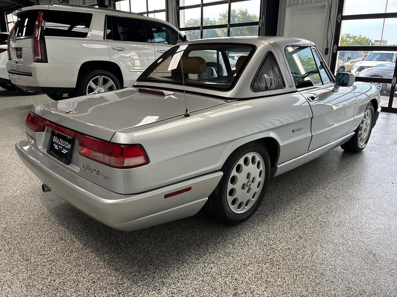 1991 Alfa Romeo Spider Veloce, Hard & Soft Top Convertible Houston TX