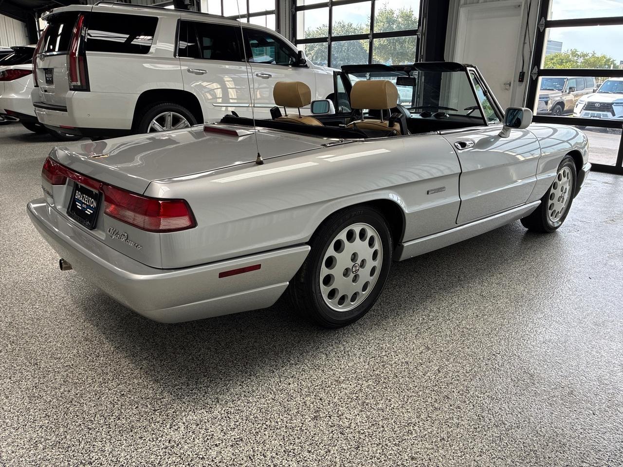 1991 Alfa Romeo Spider Veloce, Hard & Soft Top Convertible Houston TX