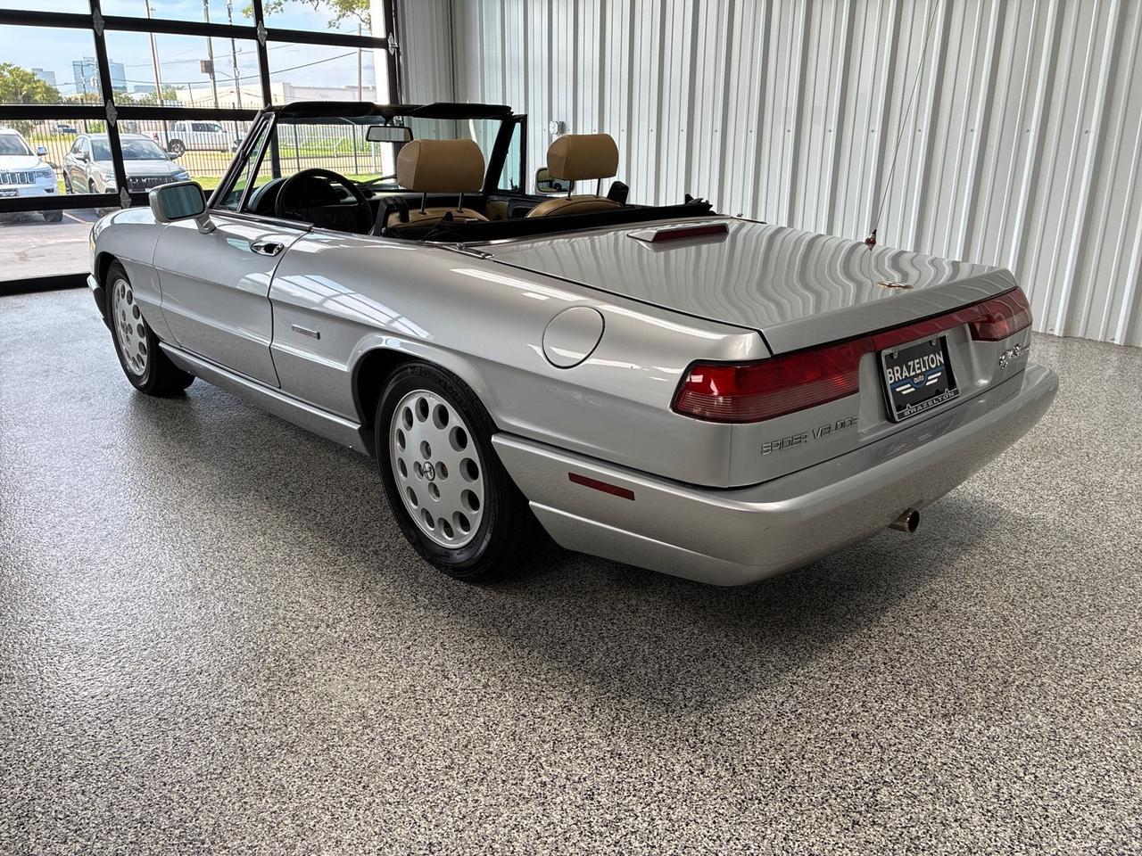 1991 Alfa Romeo Spider Veloce, Hard & Soft Top Convertible Houston TX