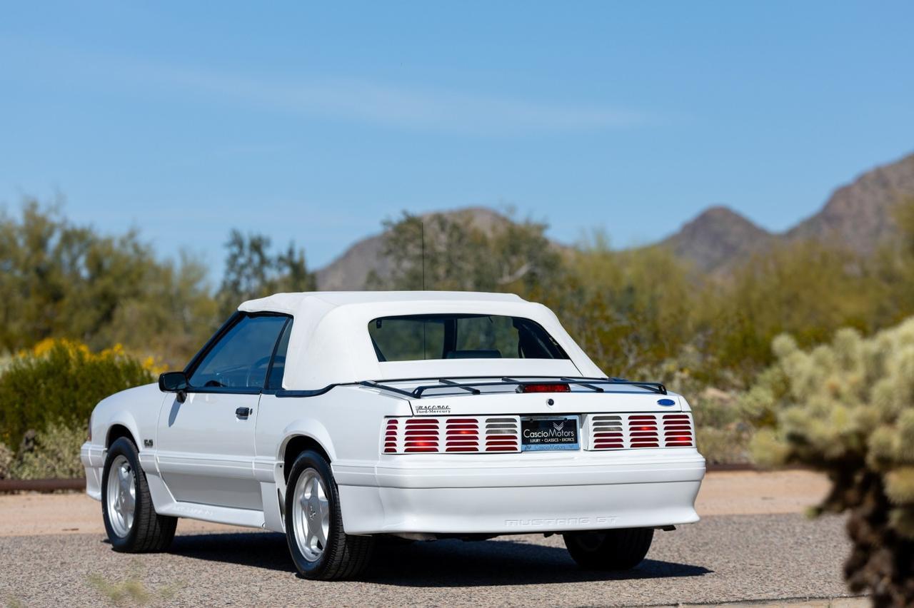1991 Ford Mustang GT 5spd Convertible 14k Original Miles Scottsdale AZ