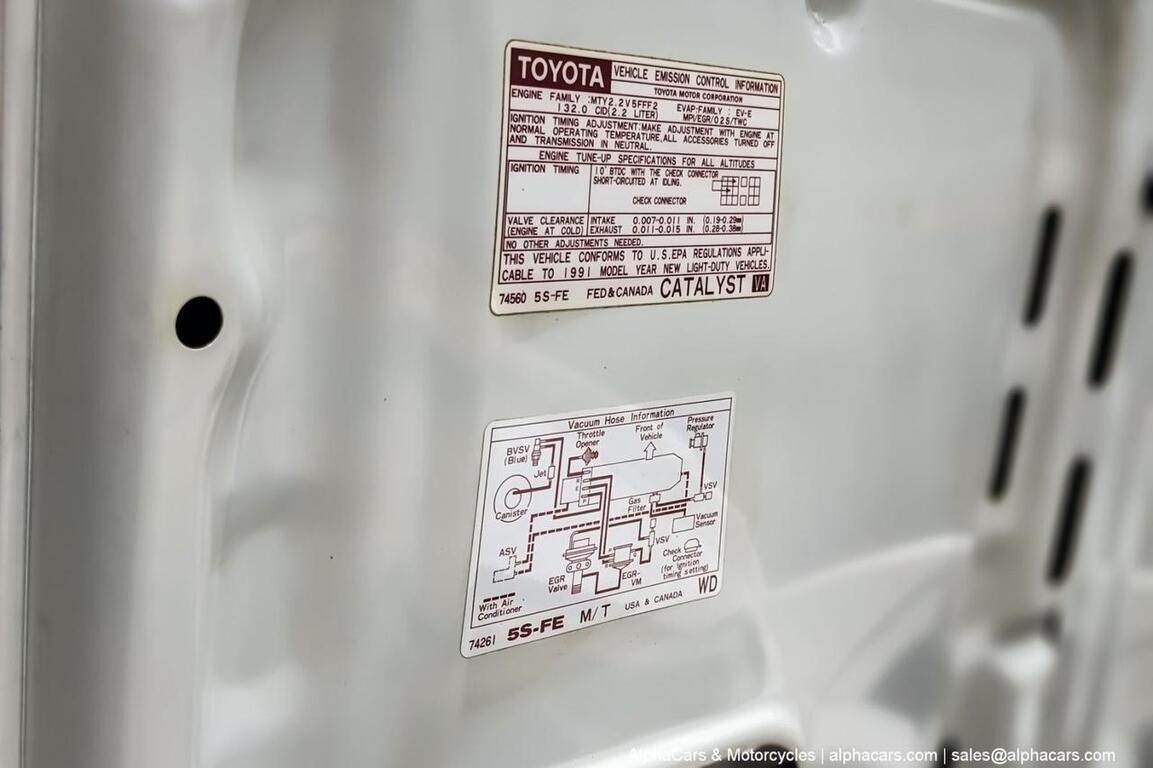 1991 Toyota MR2 T-Bar W20 5-Speed Boston MA