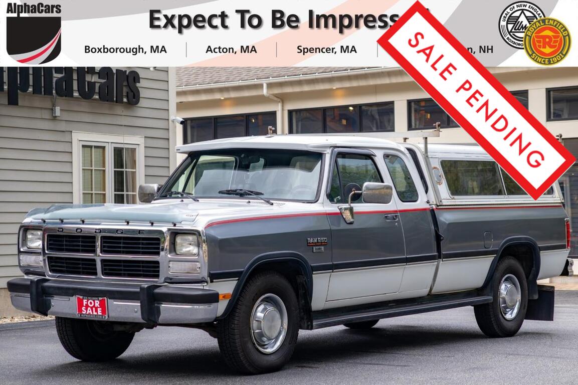 1992 Dodge Ram D250 Cummins Diesel Banks PowerPack 5-SPD Boston MA