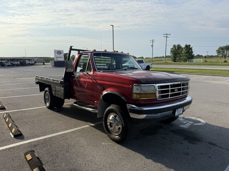 1992 Ford F-350 DRW 4x4 5-Speed Diesel Flatbed Collinsville OK