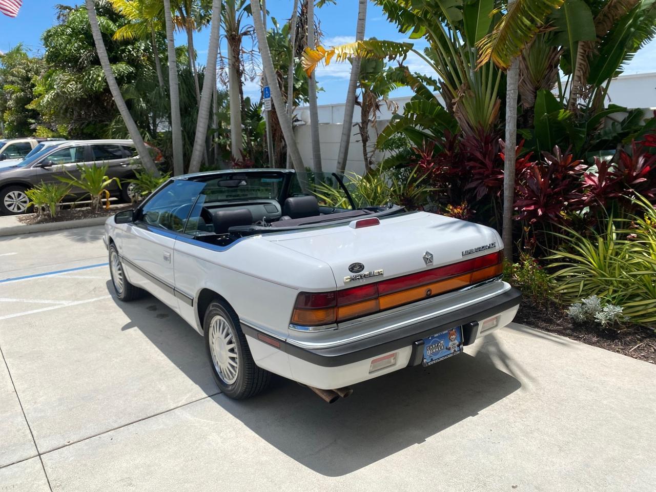 1993 Chrysler Lebaron CONV LX LOW MILES 26,305 Pompano Beach FL