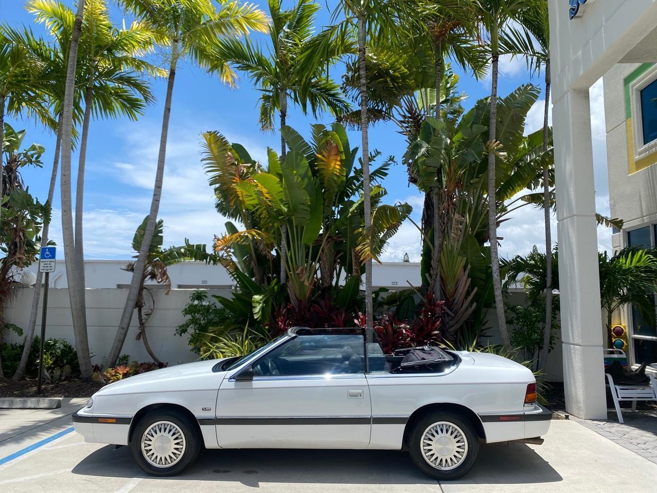 1993 Chrysler Lebaron CONV LX LOW MILES 26,305 Pompano Beach FL