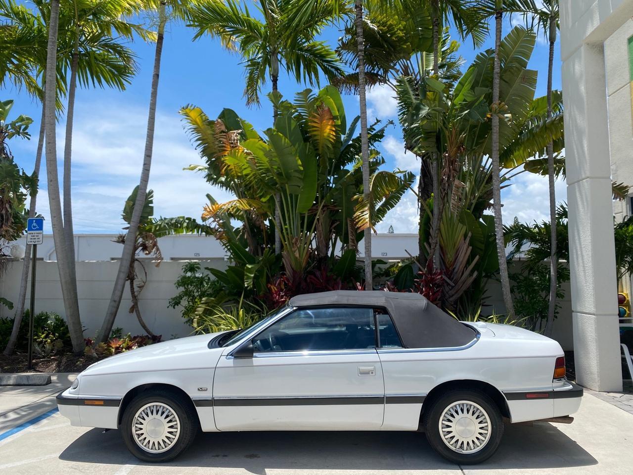 1993 Chrysler Lebaron CONV LX LOW MILES 26,305 Pompano Beach FL