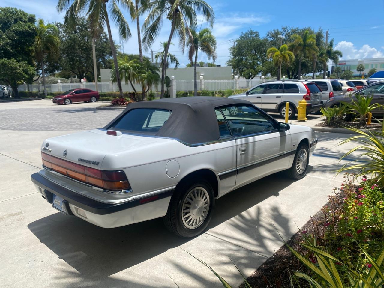1993 Chrysler Lebaron CONV LX LOW MILES 26,305 Pompano Beach FL