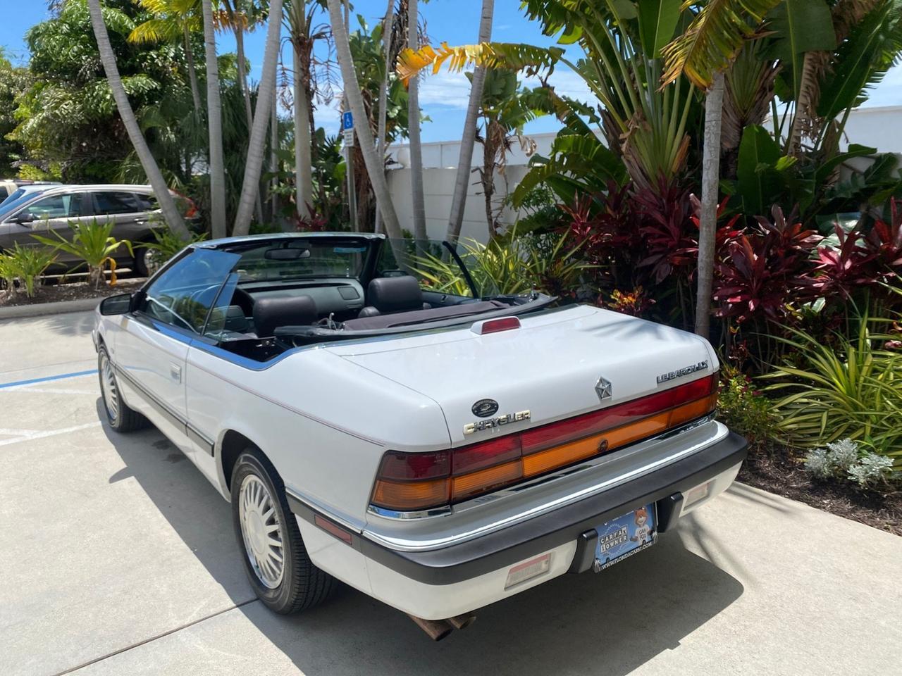 1993 Chrysler Lebaron CONV LX LOW MILES 26,305 Pompano Beach FL