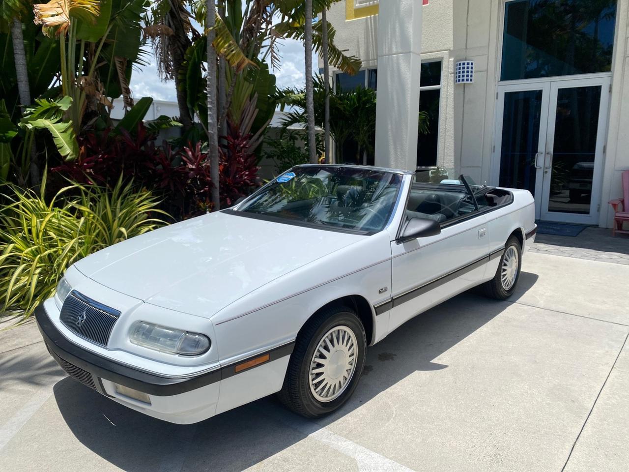 1993 Chrysler Lebaron CONV LX LOW MILES 26,305 Pompano Beach FL