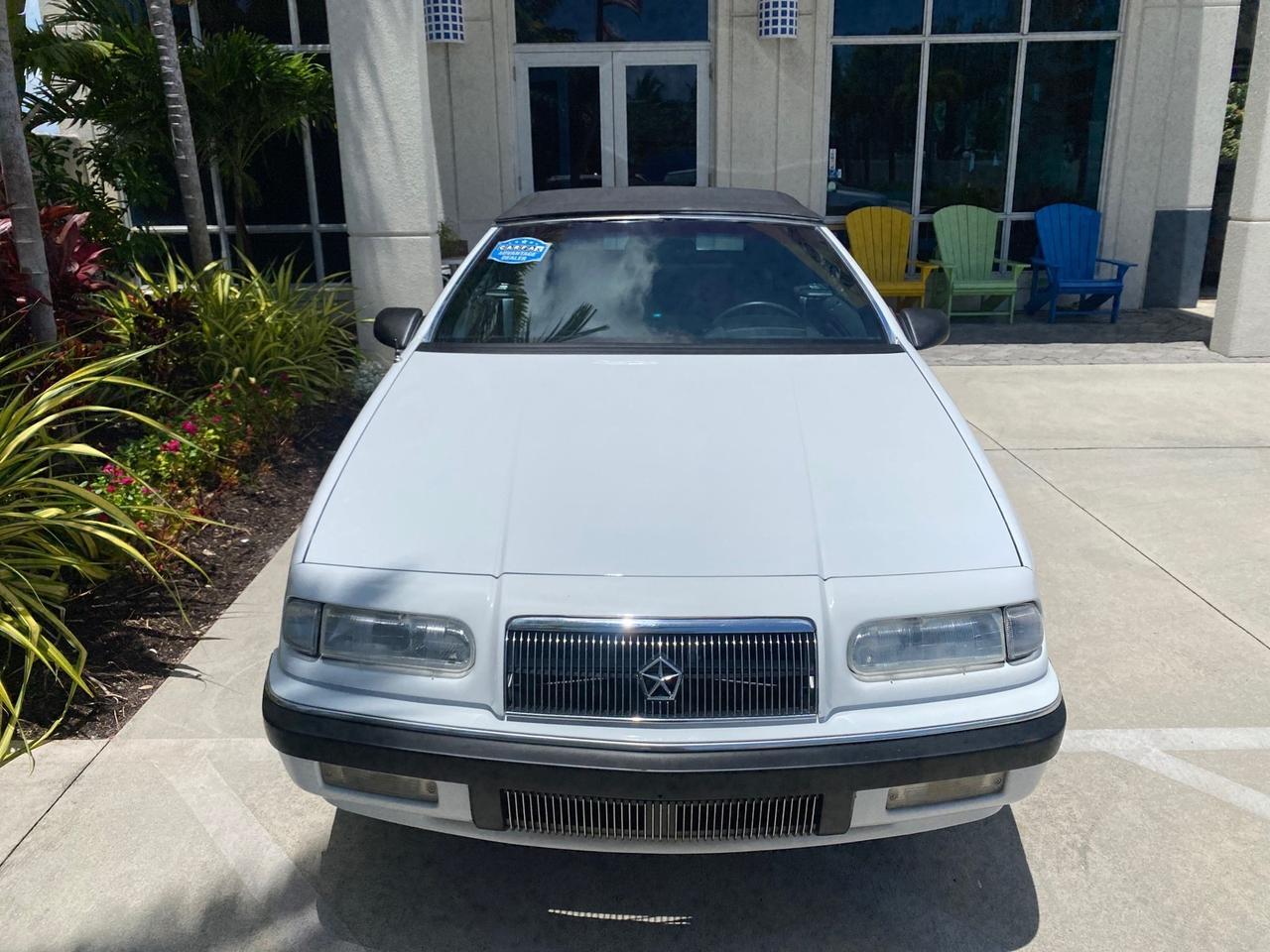 1993 Chrysler Lebaron CONV LX LOW MILES 26,305 Pompano Beach FL