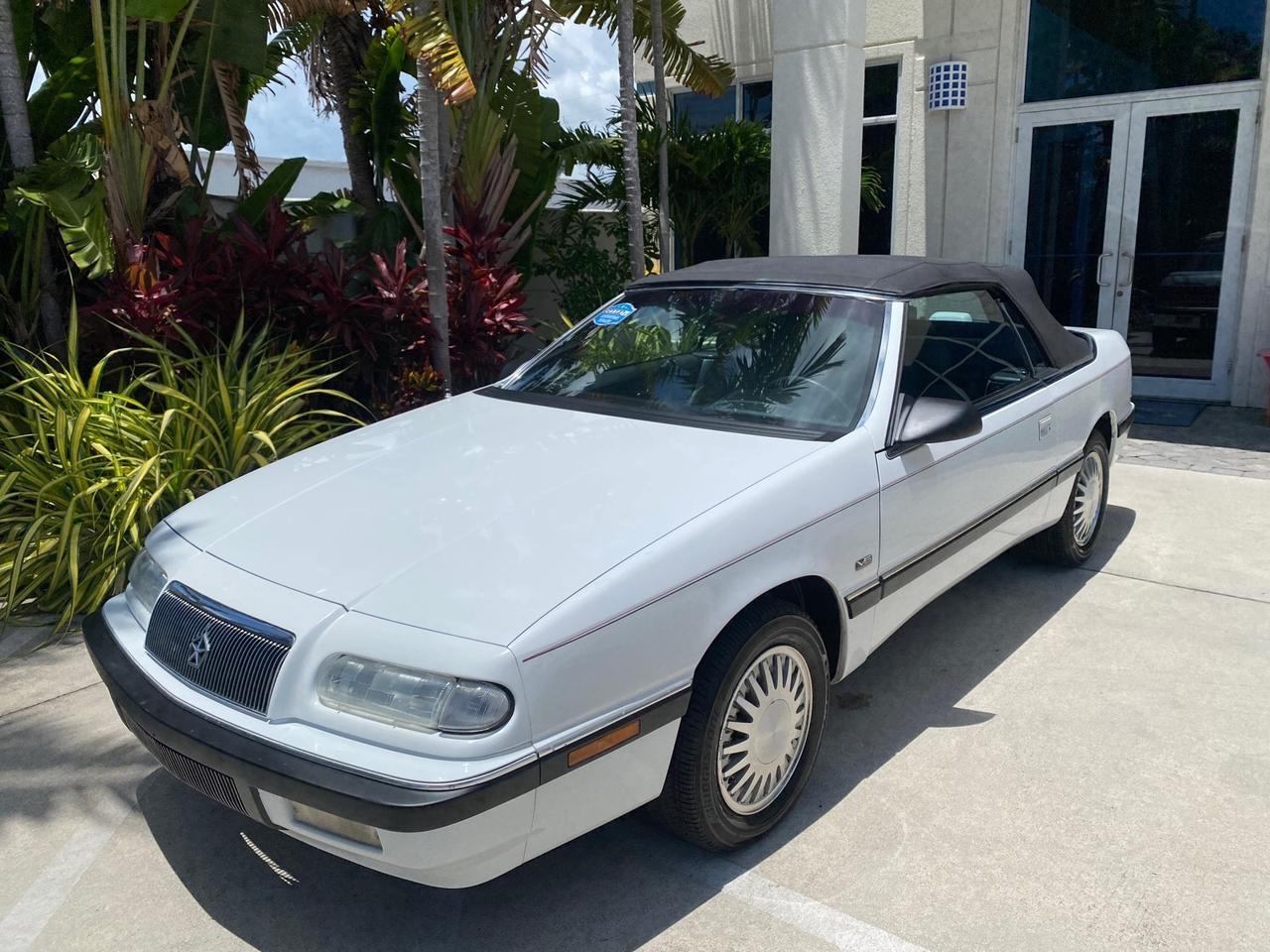 1993 Chrysler Lebaron CONV LX LOW MILES 26,305 Pompano Beach FL