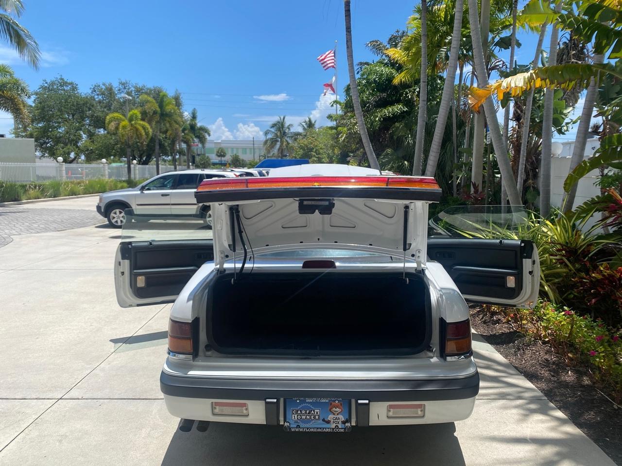 1993 Chrysler Lebaron CONV LX LOW MILES 26,305 Pompano Beach FL