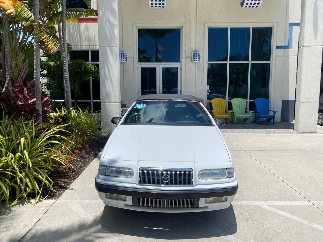1993 Chrysler Lebaron CONV LX LOW MILES 26,305 Pompano Beach FL
