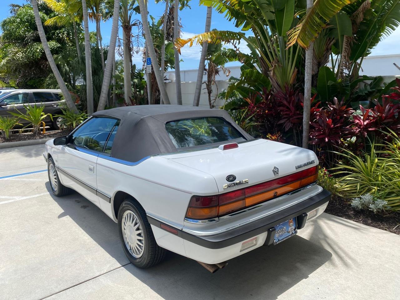 1993 Chrysler Lebaron CONV LX LOW MILES 26,305 Pompano Beach FL
