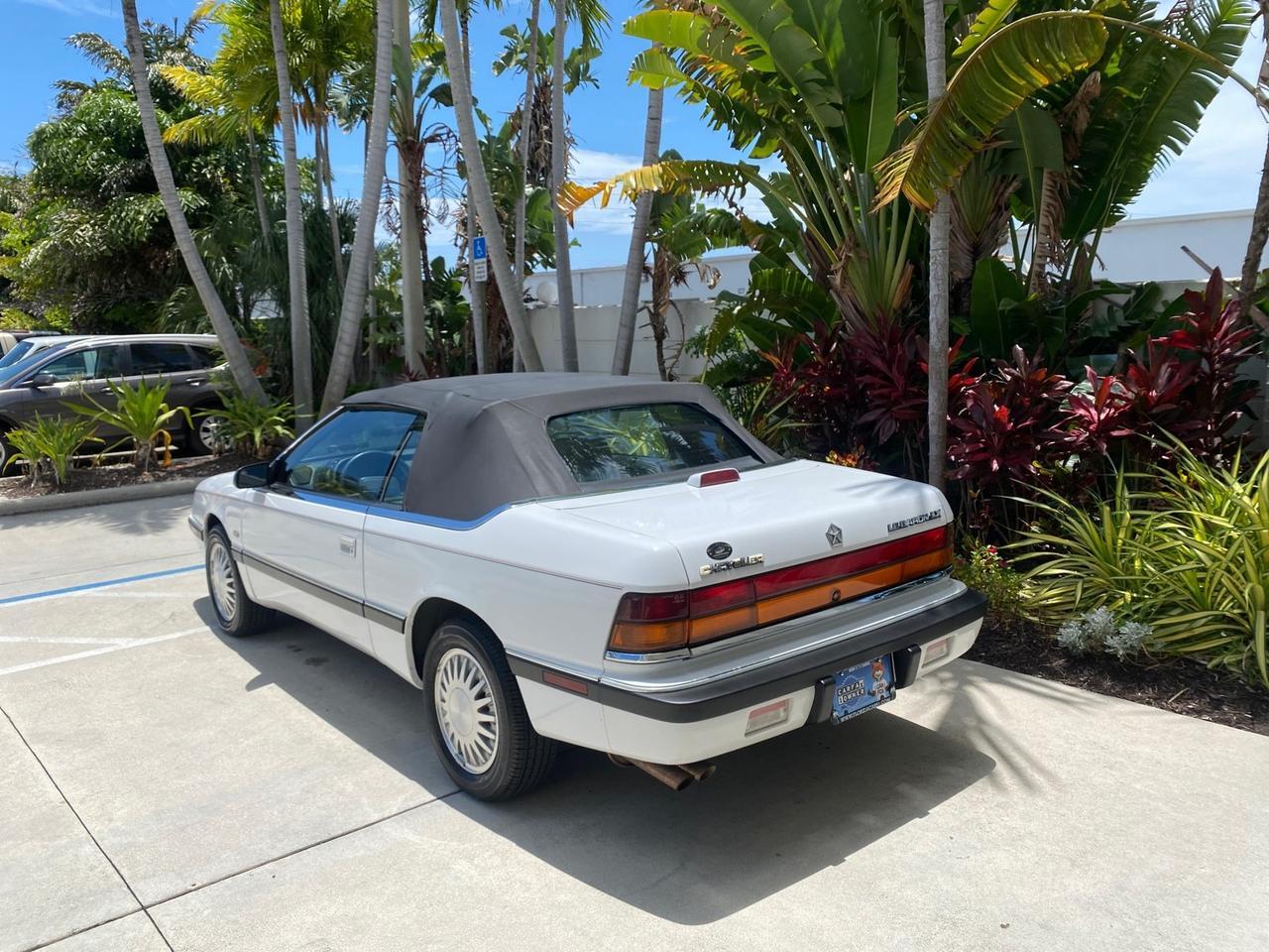 1993 Chrysler Lebaron CONV LX LOW MILES 26,305 Pompano Beach FL