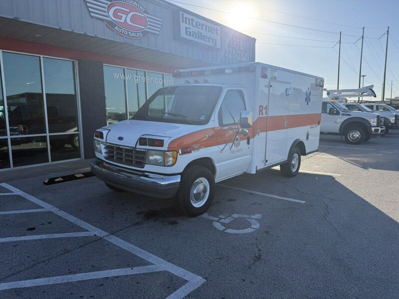 1993 Ford E-350 7.3L Diesel Ambulance Collinsville OK