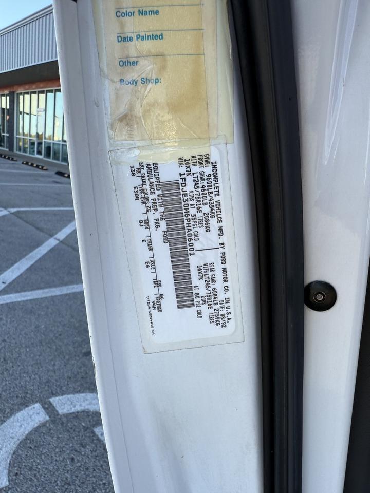 1993 Ford E-350 7.3L Diesel Ambulance Collinsville OK