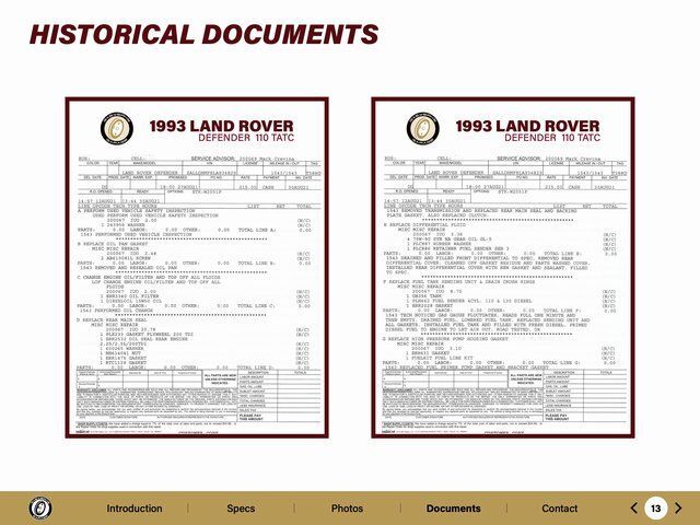 1993 Land Rover Defender 110 TATC Paramus NJ