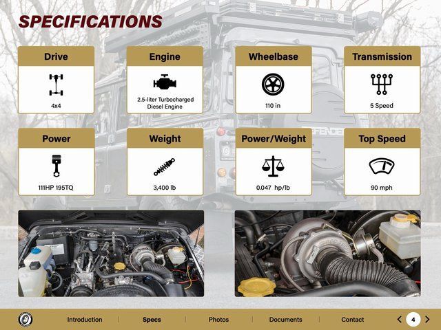 1993 Land Rover Defender 110 TATC Paramus NJ