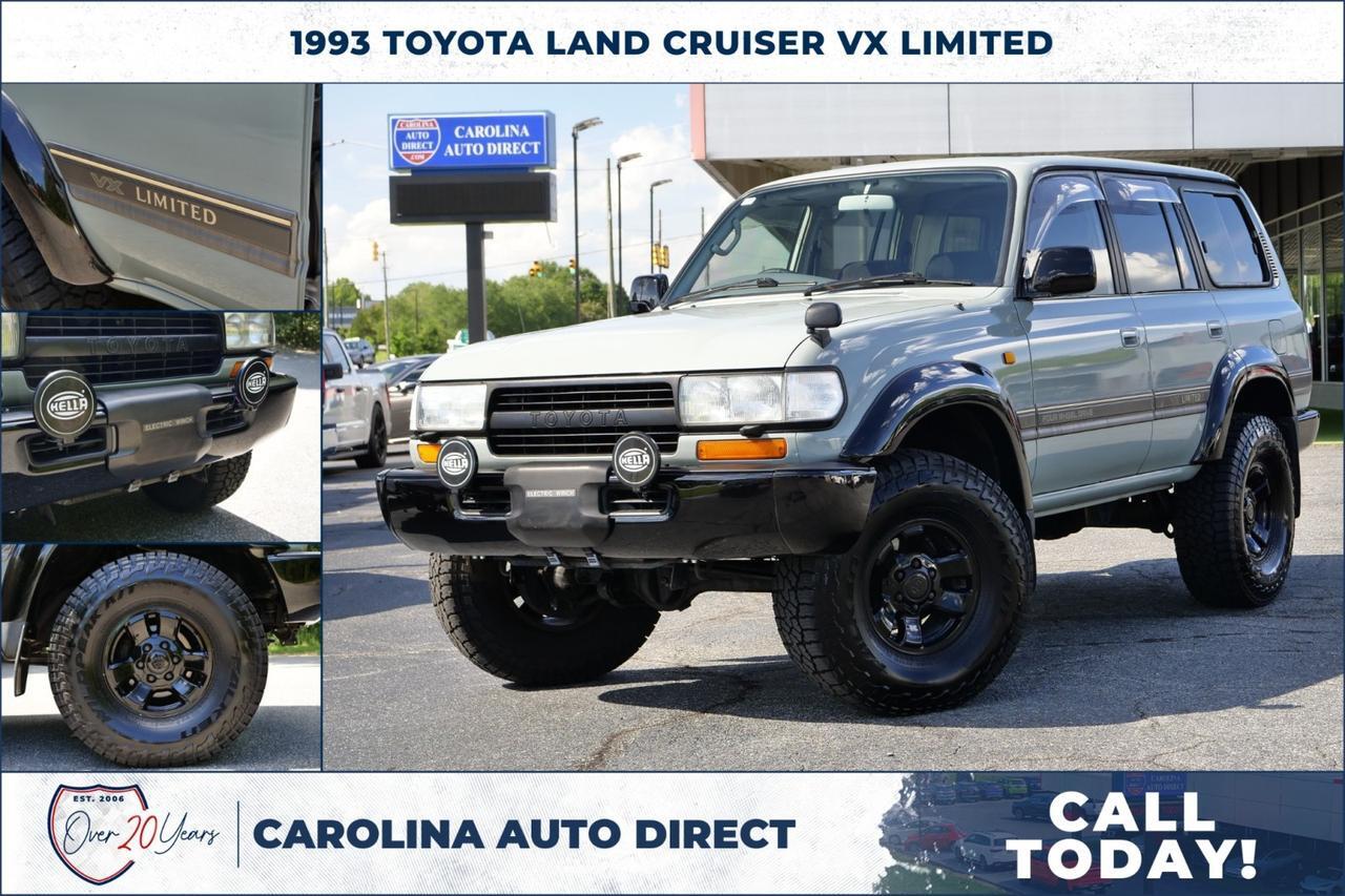 1993 Toyota Land Cruiser VX Limited / 4WD / Right Hand Drive / RARE