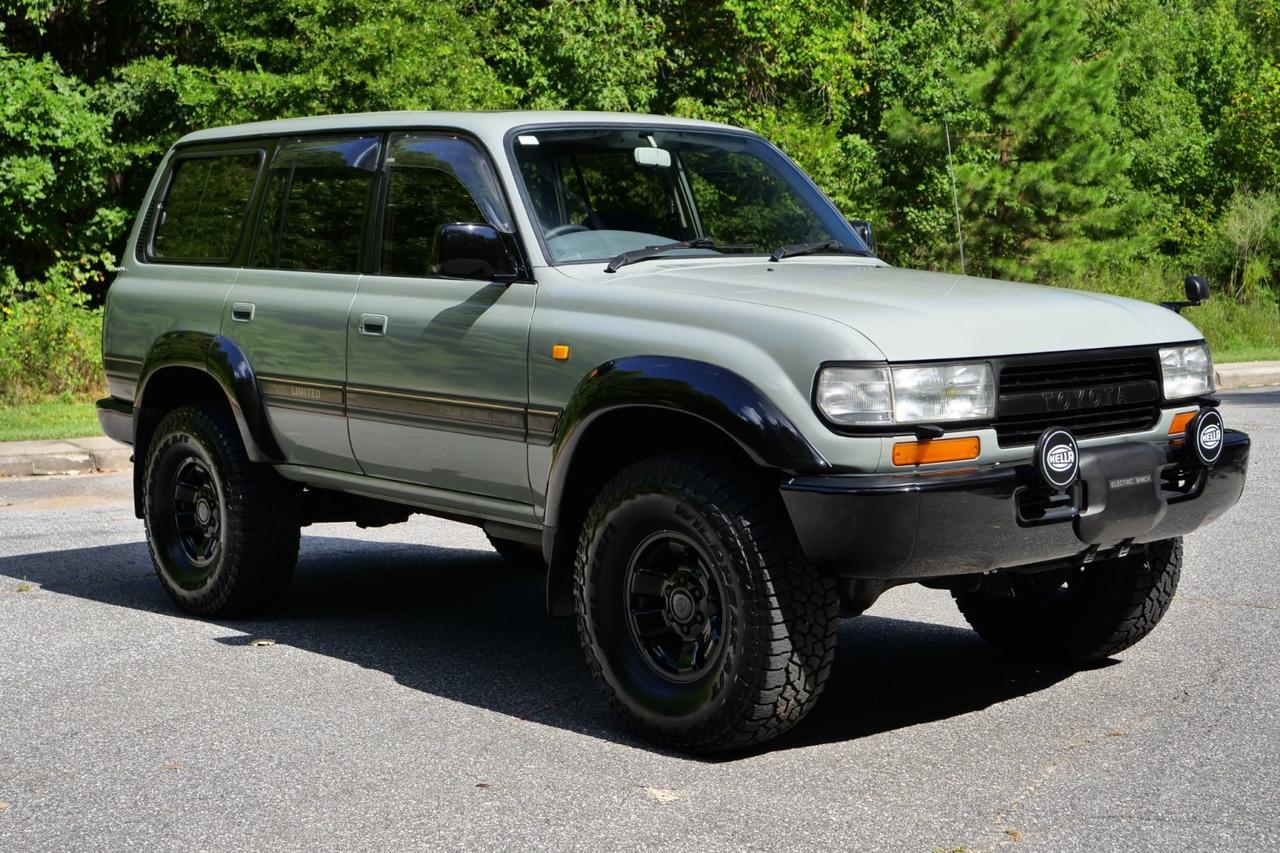 1993 Toyota Land Cruiser VX Limited / 4WD / Right Hand Drive / RARE Lincolnton NC