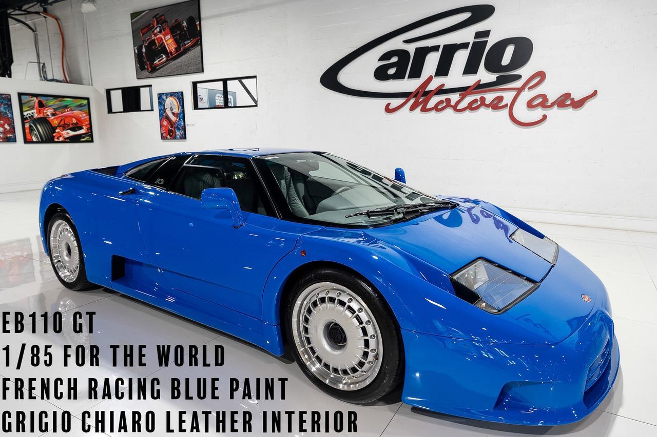 1994 Bugatti EB110 1/85 FOR THE WORLD! French Racing Blue paint, Grigio Chiaro leather interior AND MUCH MORE!!