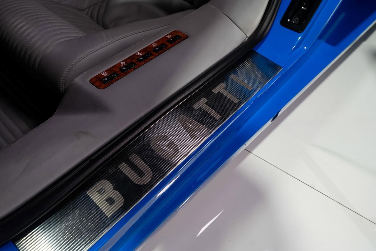 1994 Bugatti EB110 1/85 FOR THE WORLD! French Racing Blue paint, Grigio Chiaro leather interior AND MUCH MORE!! Fort Lauderdale FL
