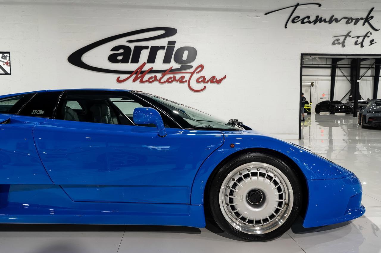 1994 Bugatti EB110 1/85 FOR THE WORLD! French Racing Blue paint, Grigio Chiaro leather interior AND MUCH MORE!! Fort Lauderdale FL