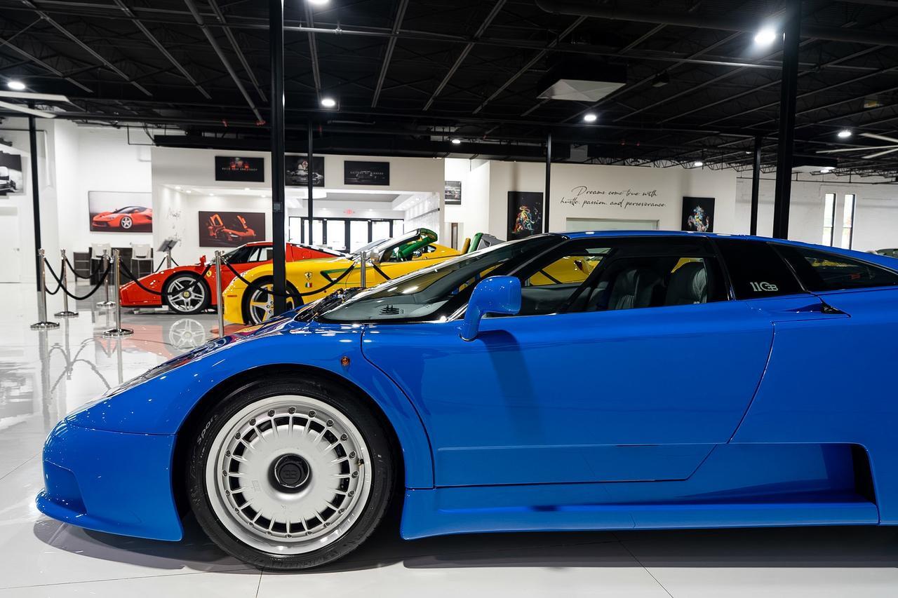 1994 Bugatti EB110 1/85 FOR THE WORLD! French Racing Blue paint, Grigio Chiaro leather interior AND MUCH MORE!! Fort Lauderdale FL