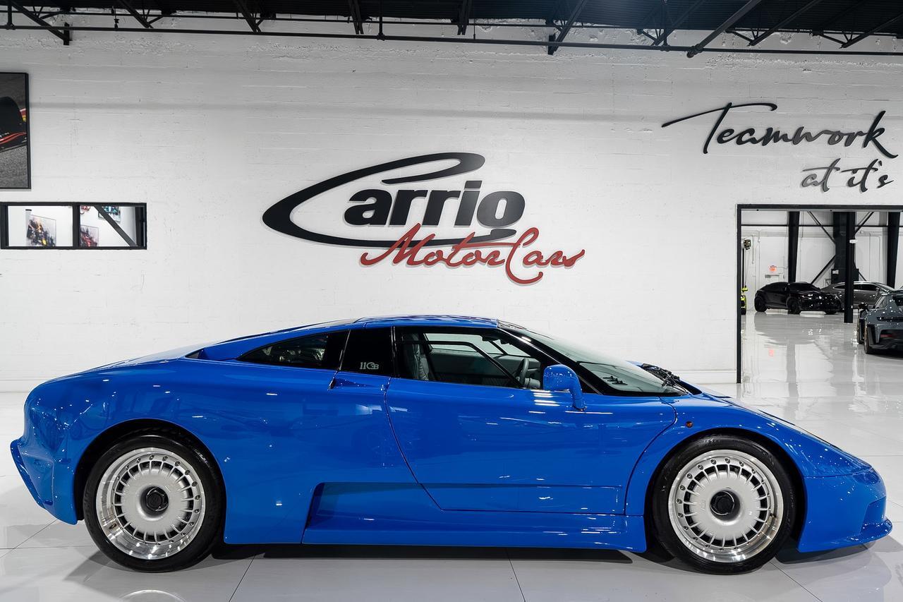 1994 Bugatti EB110 1/85 FOR THE WORLD! French Racing Blue paint, Grigio Chiaro leather interior AND MUCH MORE!! Fort Lauderdale FL