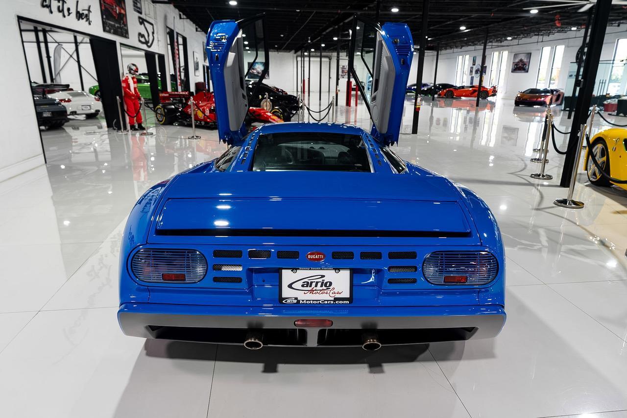 1994 Bugatti EB110 1/85 FOR THE WORLD! French Racing Blue paint, Grigio Chiaro leather interior AND MUCH MORE!! Fort Lauderdale FL