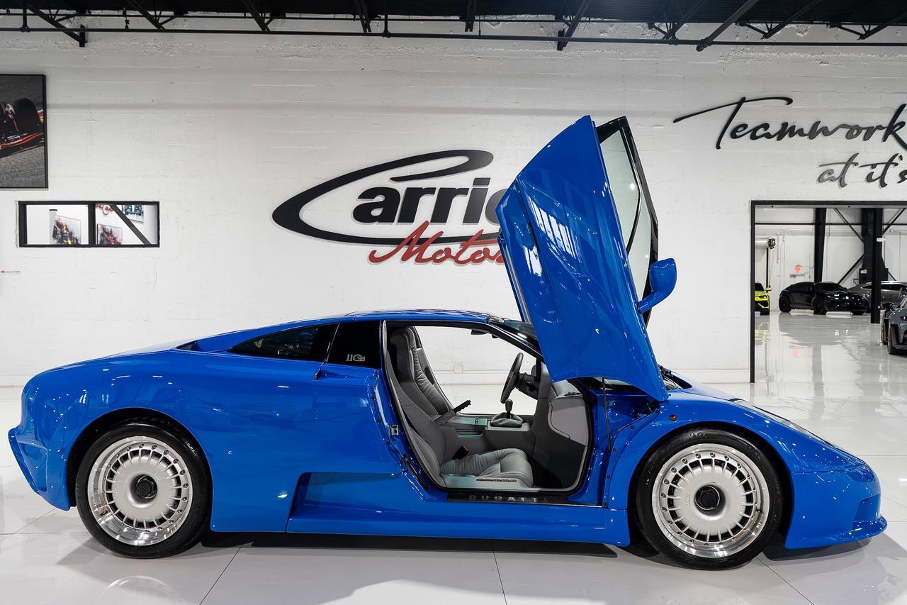1994 Bugatti EB110 1/85 FOR THE WORLD! French Racing Blue paint, Grigio Chiaro leather interior AND MUCH MORE!! Fort Lauderdale FL