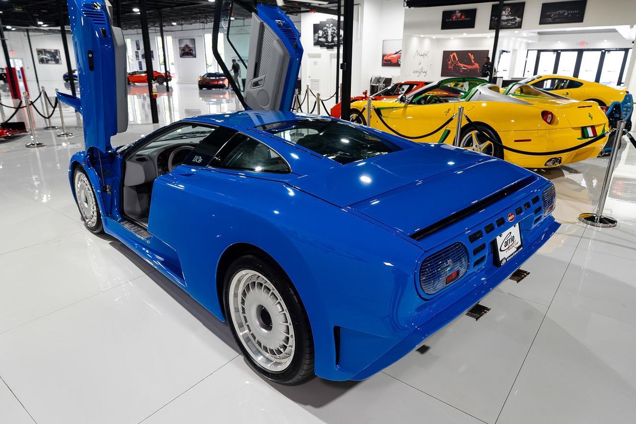 1994 Bugatti EB110 1/85 FOR THE WORLD! French Racing Blue paint, Grigio Chiaro leather interior AND MUCH MORE!! Fort Lauderdale FL