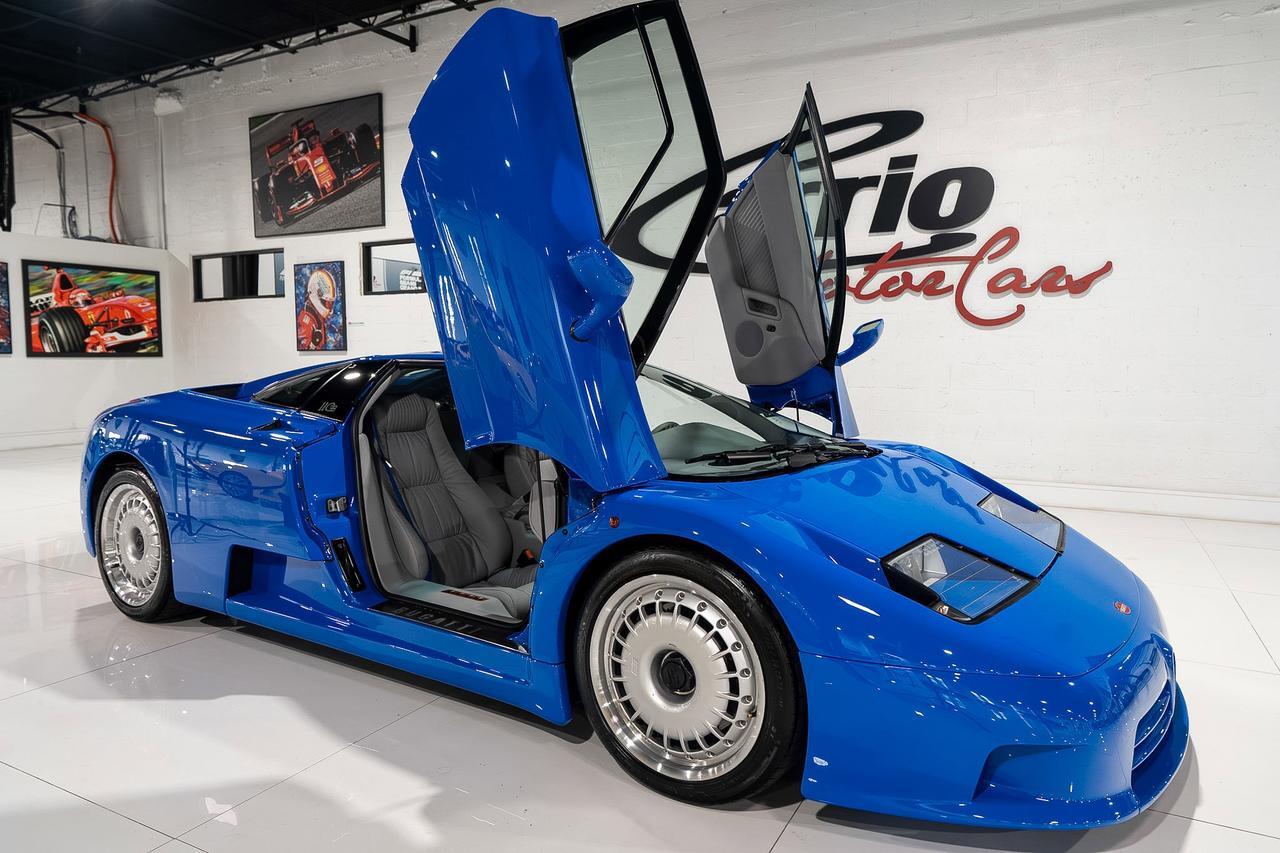 1994 Bugatti EB110 1/85 FOR THE WORLD! French Racing Blue paint, Grigio Chiaro leather interior AND MUCH MORE!! Fort Lauderdale FL
