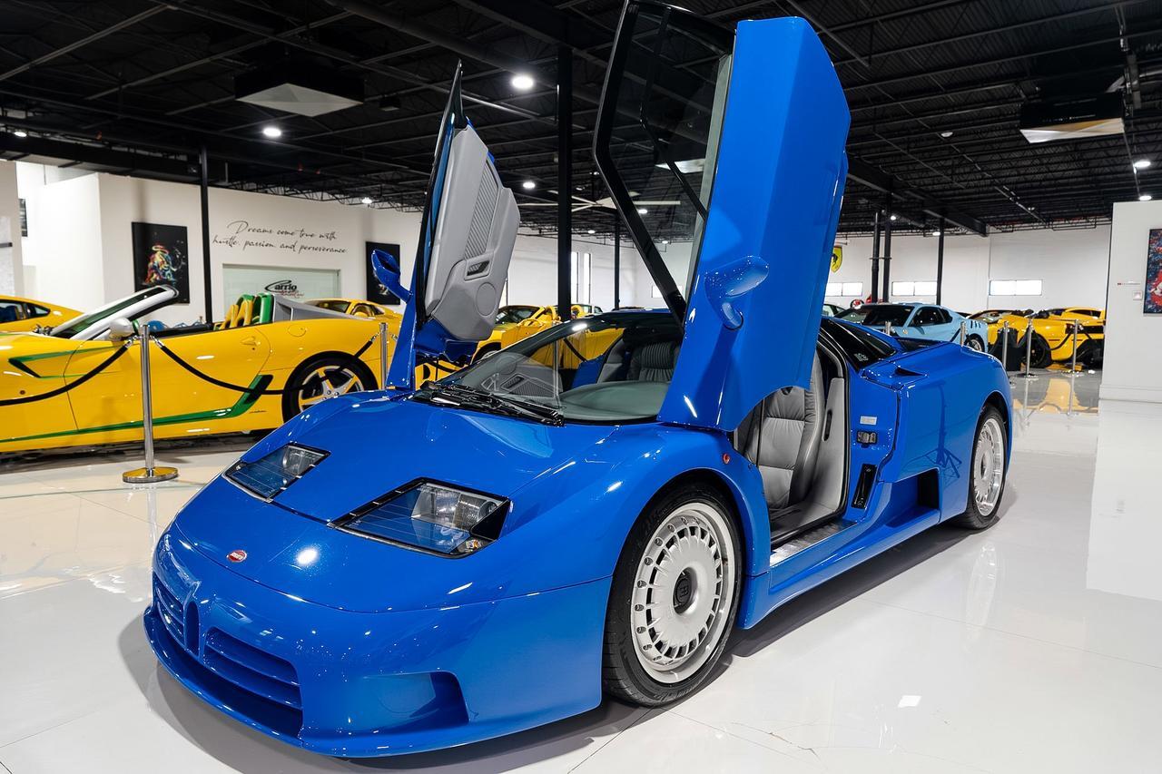 1994 Bugatti EB110 1/85 FOR THE WORLD! French Racing Blue paint, Grigio Chiaro leather interior AND MUCH MORE!! Fort Lauderdale FL