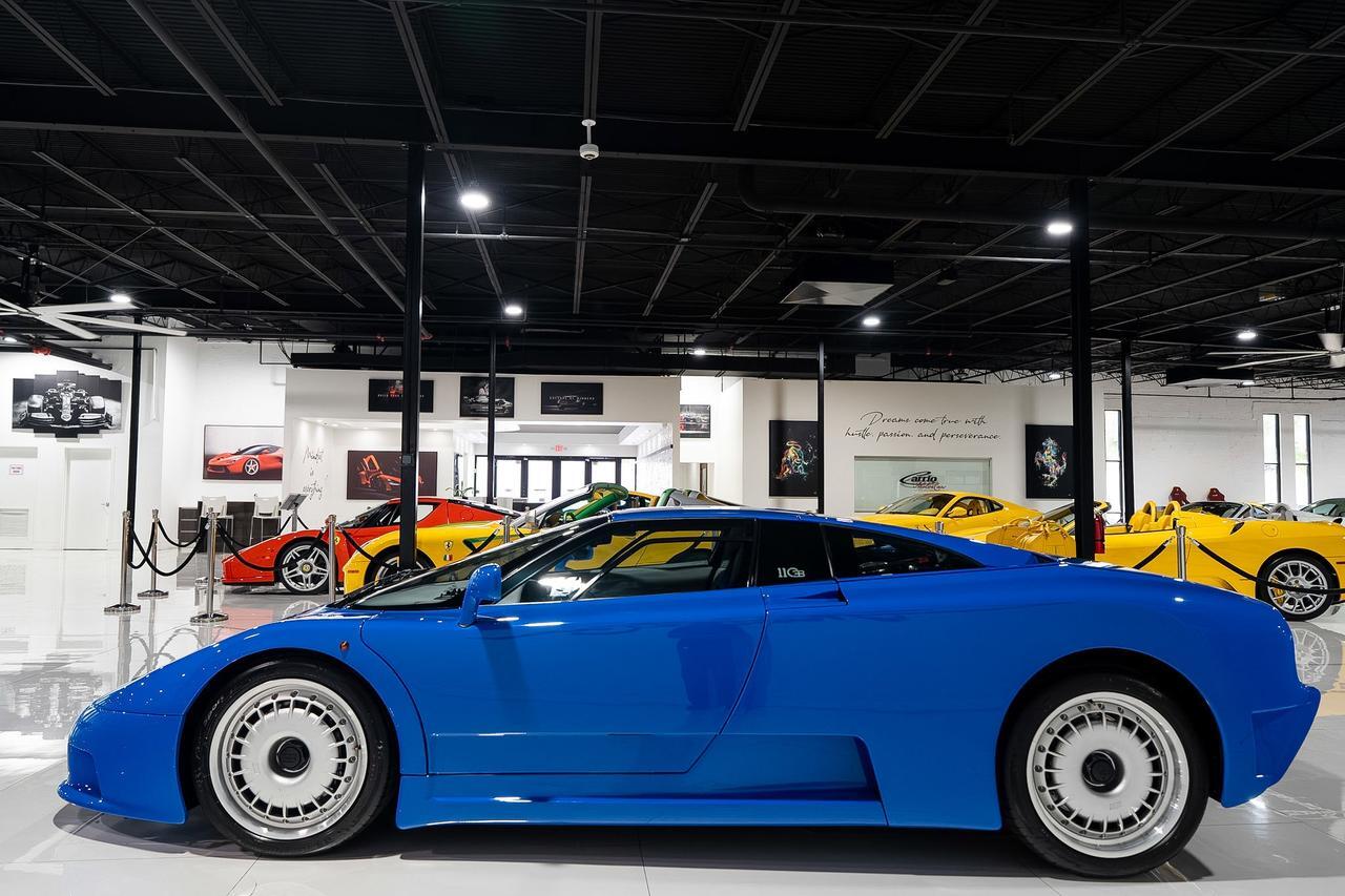 1994 Bugatti EB110 1/85 FOR THE WORLD! French Racing Blue paint, Grigio Chiaro leather interior AND MUCH MORE!! Fort Lauderdale FL