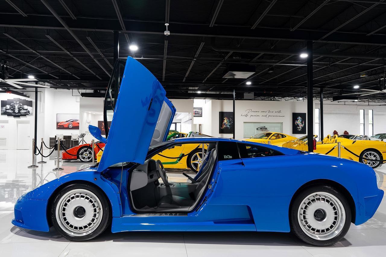 1994 Bugatti EB110 1/85 FOR THE WORLD! French Racing Blue paint, Grigio Chiaro leather interior AND MUCH MORE!! Fort Lauderdale FL