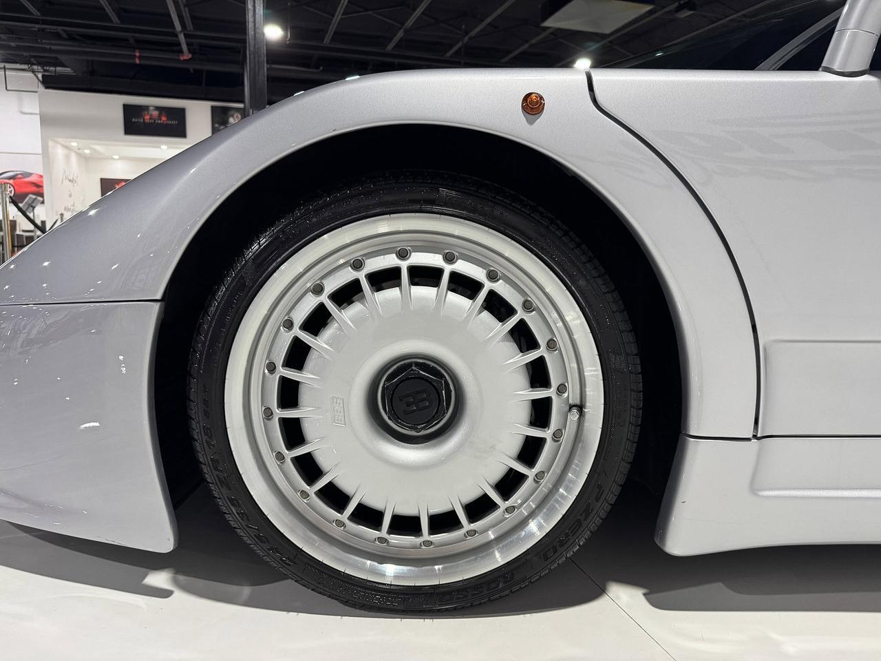 1994 Bugatti EB110 GT 1/85 FOR THE WORLD! Grigio Chiaro Metallizzato paint, Blu Scuro/Beluga Black leather interior Fort Lauderdale FL