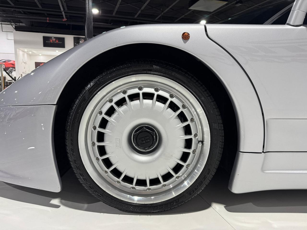 1994 Bugatti EB110 GT 1/85 FOR THE WORLD! Grigio Chiaro Metallizzato paint, Blu Scuro/Beluga Black leather interior Fort Lauderdale FL