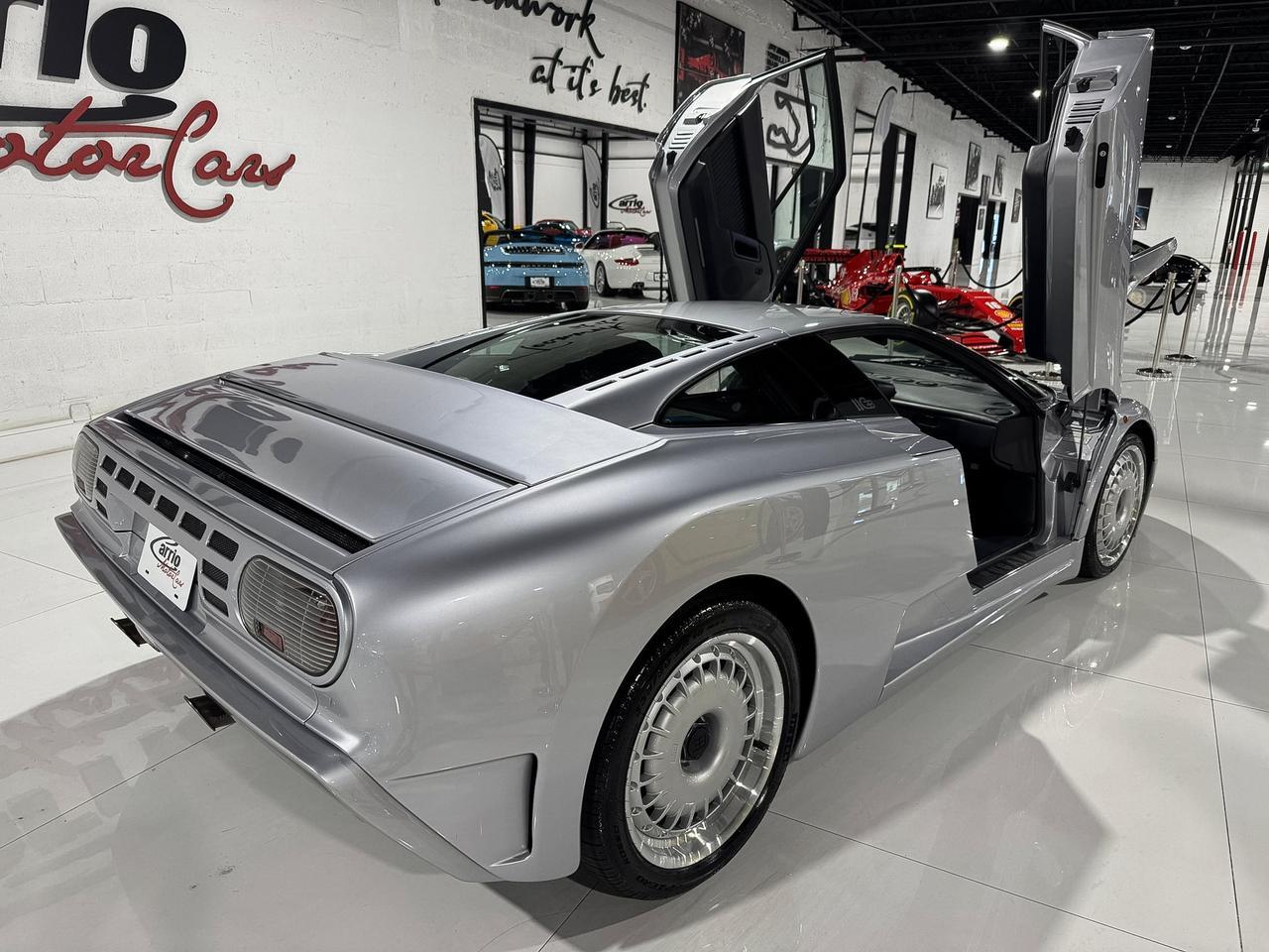 1994 Bugatti EB110 GT 1/85 FOR THE WORLD! Grigio Chiaro Metallizzato paint, Blu Scuro/Beluga Black leather interior Fort Lauderdale FL