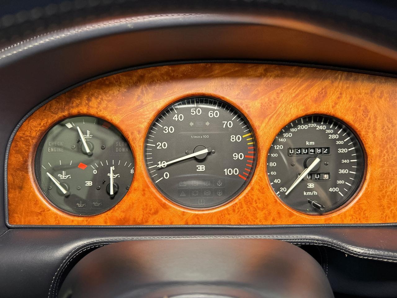 1994 Bugatti EB110 GT 1/85 FOR THE WORLD! Grigio Chiaro Metallizzato paint, Blu Scuro/Beluga Black leather interior Fort Lauderdale FL