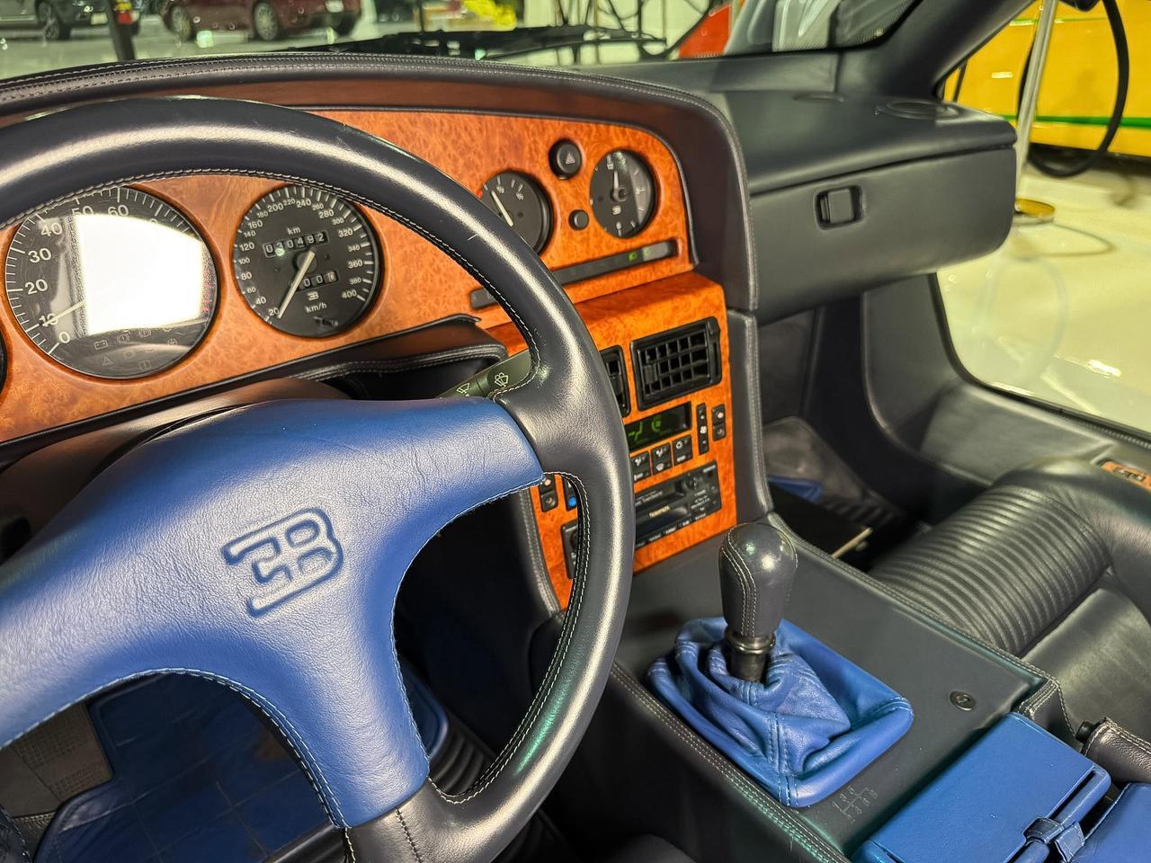 1994 Bugatti EB110 GT 1/85 FOR THE WORLD! Grigio Chiaro Metallizzato paint, Blu Scuro/Beluga Black leather interior Fort Lauderdale FL