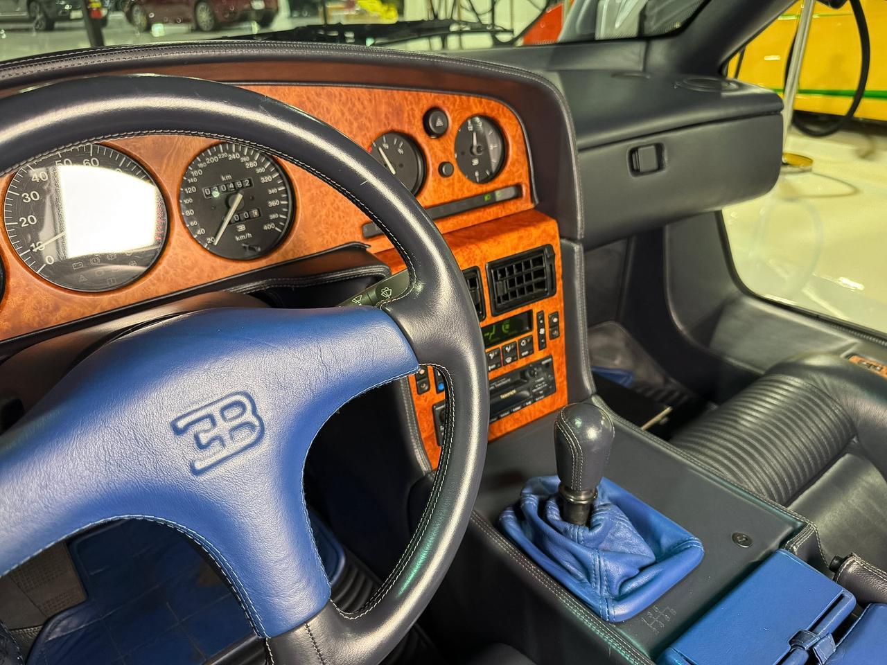 1994 Bugatti EB110 GT 1/85 FOR THE WORLD! Grigio Chiaro Metallizzato paint, Blu Scuro/Beluga Black leather interior Fort Lauderdale FL