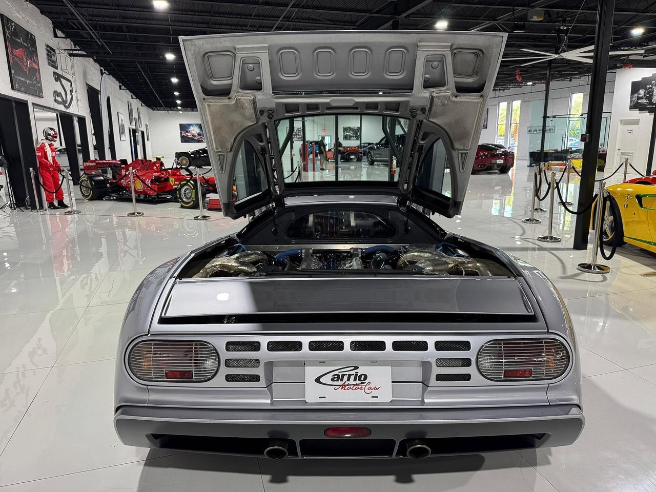 1994 Bugatti EB110 GT 1/85 FOR THE WORLD! Grigio Chiaro Metallizzato paint, Blu Scuro/Beluga Black leather interior Fort Lauderdale FL