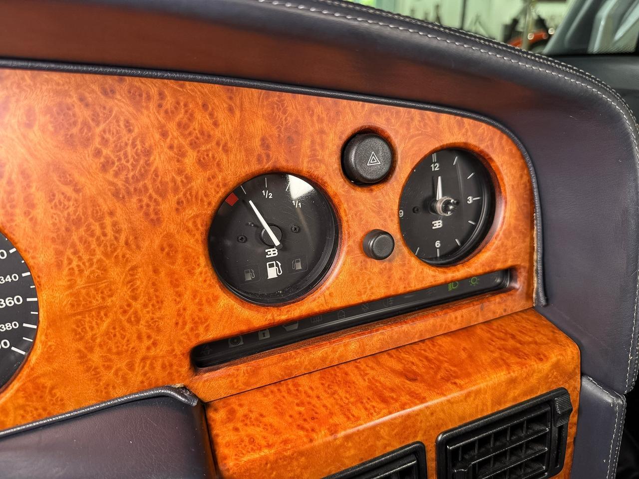 1994 Bugatti EB110 GT 1/85 FOR THE WORLD! Grigio Chiaro Metallizzato paint, Blu Scuro/Beluga Black leather interior Fort Lauderdale FL